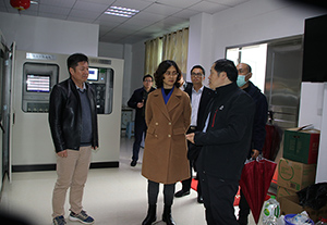 市領(lǐng)導吳曉暉、閆景軍到威華集團調(diào)研
